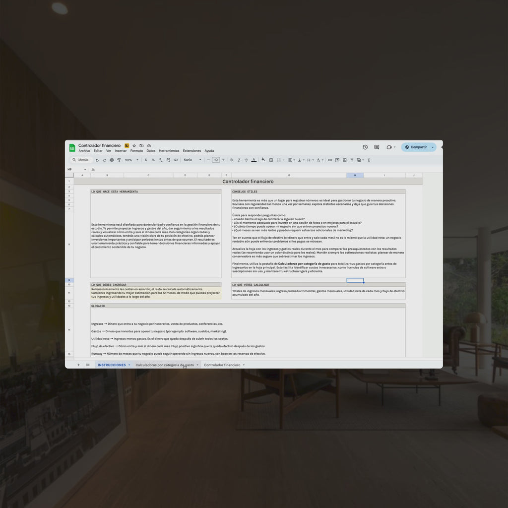 Sistema de control financiero